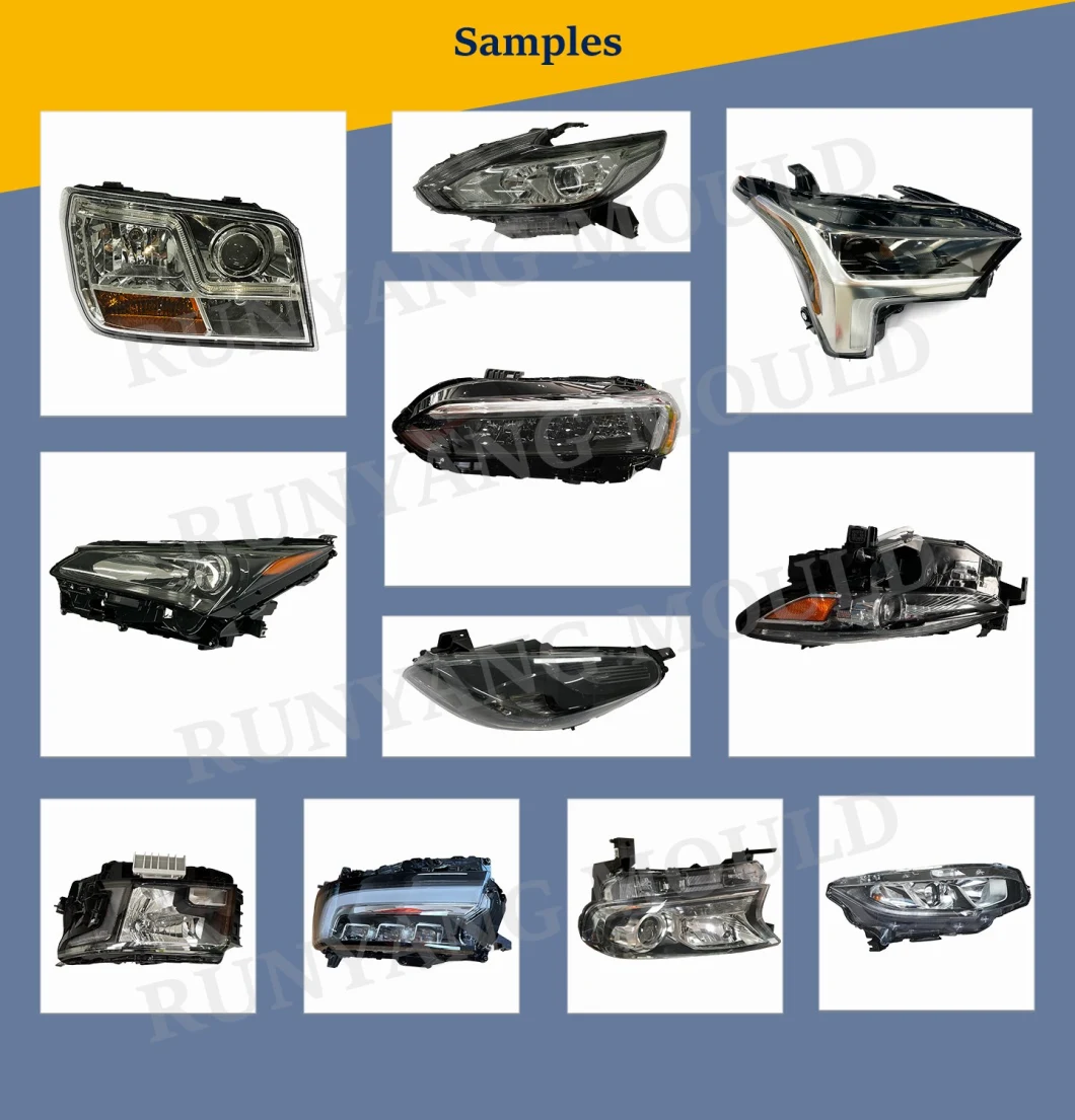 Manufacturing Auto Head Lamps Mould High Precision Mold Supplier OEM Plastic Injection Mold