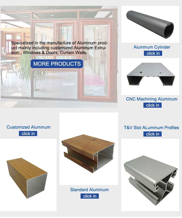 Aluminium Extrusion Profile Sand Blast Anodizing Customized CNC