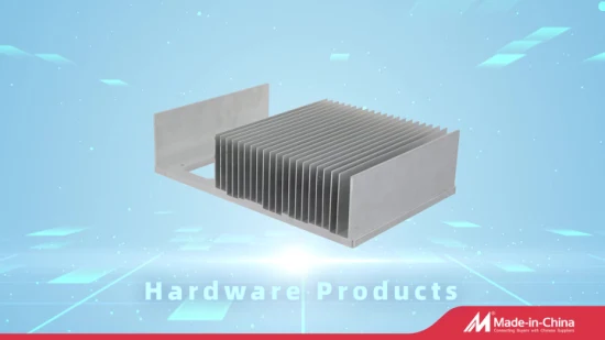 중국 산업용 알루미늄 프로파일 전자 알루미늄 방열판 압출